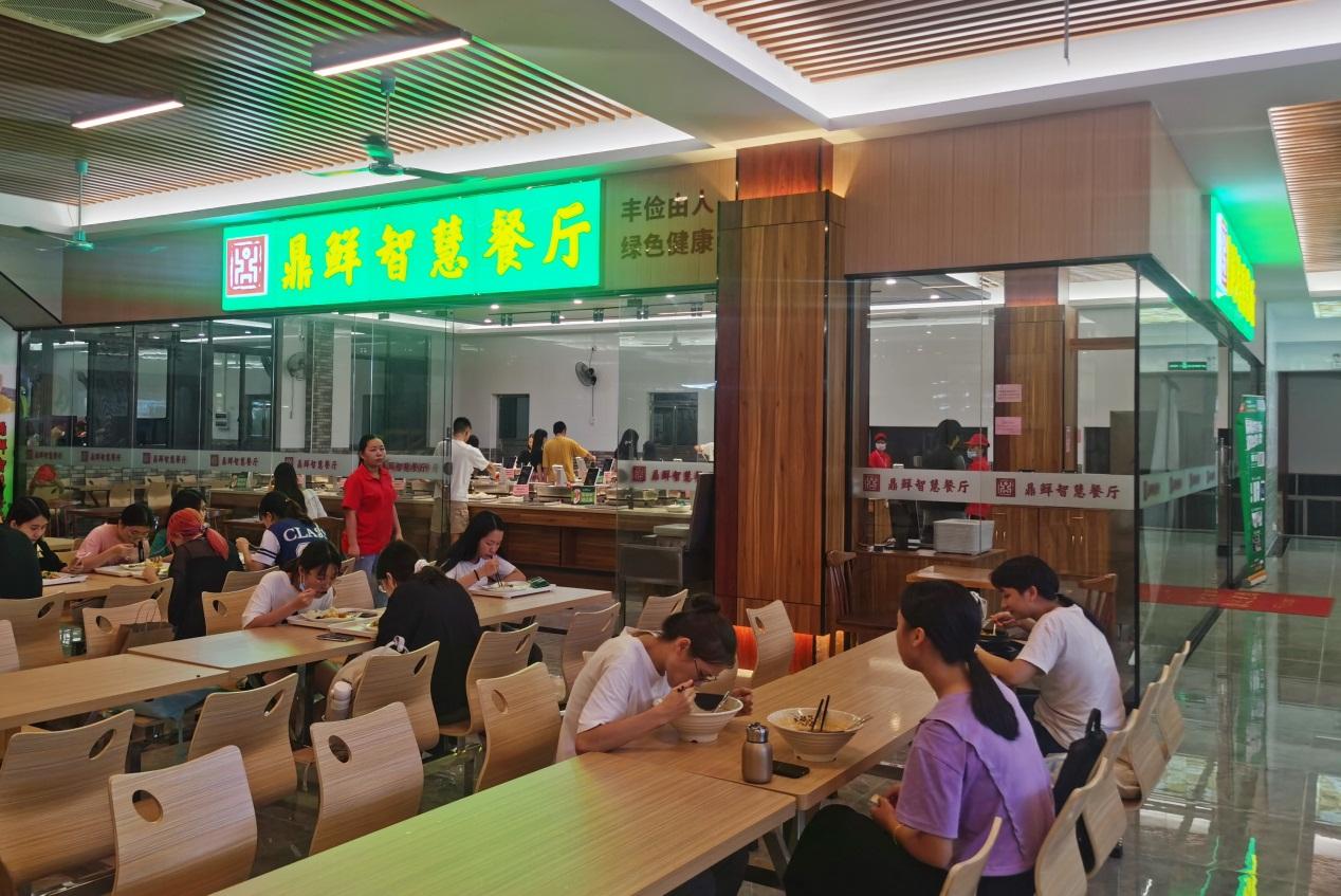 beat365在线体育官网登录入口打造花都区首家智慧餐厅